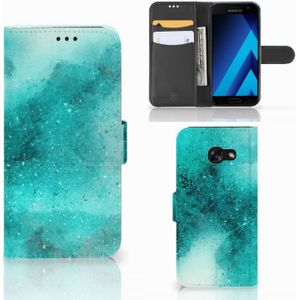 Hoesje Samsung Galaxy A5 2017 Painting Blue