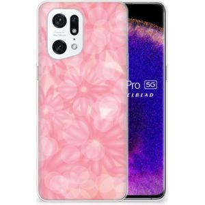 OPPO Find X5 Pro TPU Case Spring Flowers