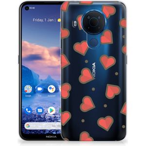 Nokia 5.4 TPU bumper Hearts