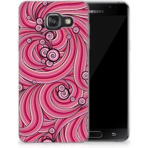 Samsung Galaxy A3 2016 Hoesje maken Swirl Pink