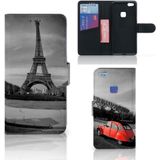 Huawei P10 Lite Flip Cover Eiffeltoren