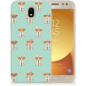 Samsung Galaxy J5 2017 TPU Hoesje Pups