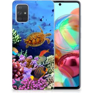 Samsung Galaxy A71 TPU Hoesje Vissen