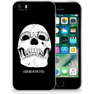 Silicone Back Case Apple iPhone SE | 5S Skull Eyes