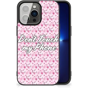 iPhone 13 Pro Telefoon Hoesje Flowers Pink DTMP