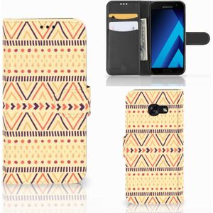 Samsung Galaxy A5 2017 Telefoon Hoesje Aztec Yellow