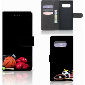Samsung Galaxy Note 8 Wallet Case met Pasjes Sports