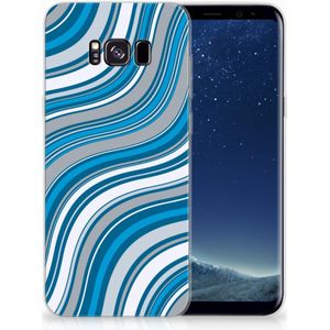 Samsung Galaxy S8 Plus TPU bumper Waves Blue
