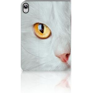 iPad (2022) 10.9 Flip Case Witte Kat