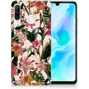 Huawei P30 Lite TPU Case Flowers