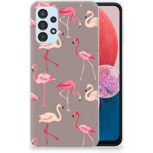 Samsung Galaxy A13 4G TPU Hoesje Flamingo