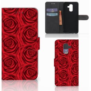 Samsung Galaxy A6 Plus 2018 Hoesje Red Roses