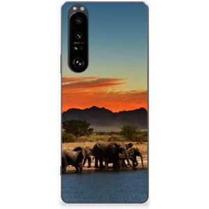 Sony Xperia 1 III TPU Hoesje Olifanten