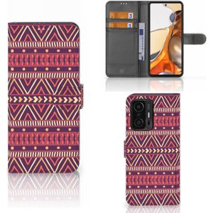 Xiaomi 11T | 11T Pro Telefoon Hoesje Aztec Paars