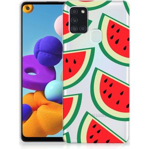 Samsung Galaxy A21s Siliconen Case Watermelons