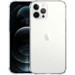 Anti-Shock Back Case iPhone 12 Pro Max Siliconen Transparant