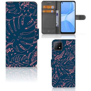 OPPO A73 5G Hoesje Palm Leaves