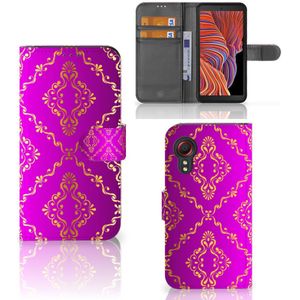 Wallet Case Samsung Galaxy Xcover 5 Barok Roze