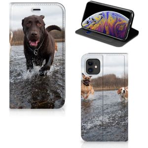 Apple iPhone 11 Hoesje maken Honden Labrador