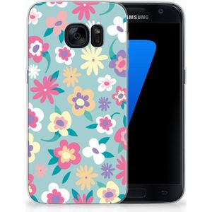 Samsung Galaxy S7 TPU Case Flower Power