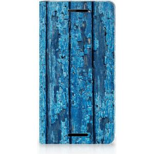 Nokia 2.1 2018 Book Wallet Case Wood Blue