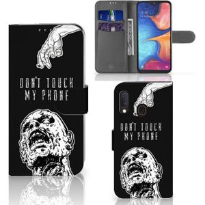 Portemonnee Hoesje Samsung Galaxy A20e Zombie