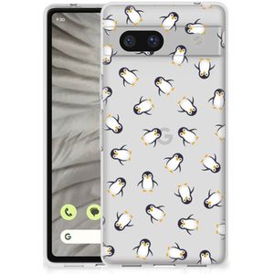 TPU bumper voor Google Pixel 7A Pinguïn