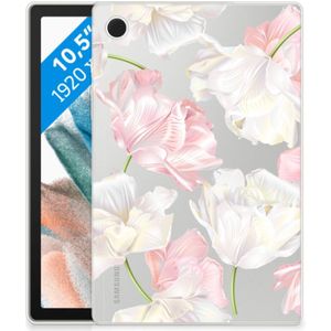 Samsung Galaxy Tab A8 2021/2022 Siliconen Hoesje Lovely Flowers