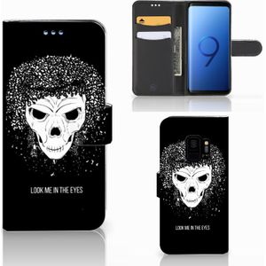 Telefoonhoesje met Naam Samsung Galaxy S9 Skull Hair