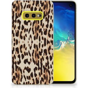 Samsung Galaxy S10e TPU Hoesje Leopard