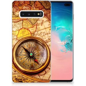 Samsung Galaxy S10 Plus Siliconen Back Cover Kompas