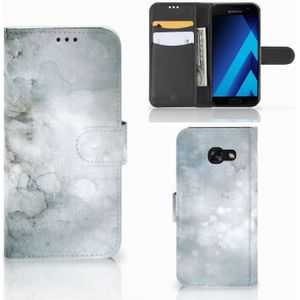Hoesje Samsung Galaxy A5 2017 Painting Grey
