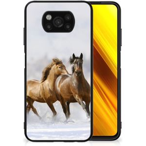 Xiaomi Poco X3 | X3 Pro Dierenprint Telefoonhoesje Paarden