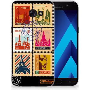 Samsung Galaxy A5 2017 Siliconen Back Cover Postzegels