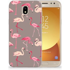 Samsung Galaxy J5 2017 TPU Hoesje Flamingo