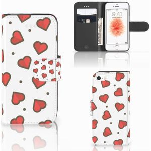 Apple iPhone 5 | 5s | SE Telefoon Hoesje Hearts