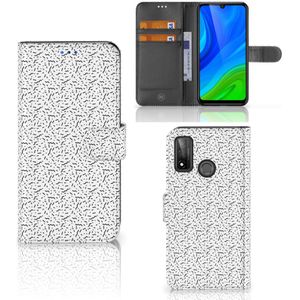 Huawei P Smart 2020 Telefoon Hoesje Stripes Dots