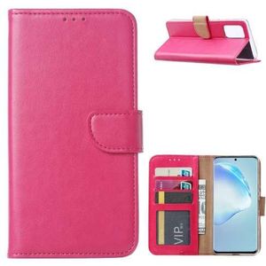 Samsung Galaxy S20 Plus Bookcase Roze met Pasjeshouder