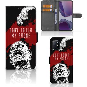 OnePlus 8T Portemonnee Hoesje Zombie Blood