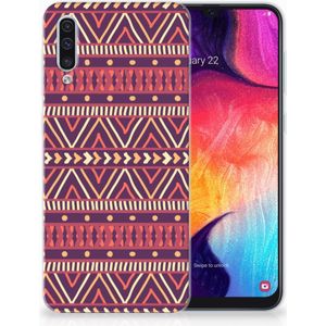 Samsung Galaxy A50 TPU bumper Aztec Paars