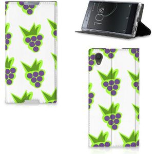 Sony Xperia L1 Flip Style Cover Druiven