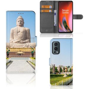 OnePlus Nord 2 5G Flip Cover Boeddha