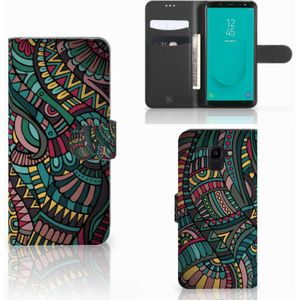 Samsung Galaxy J6 2018 Telefoon Hoesje Aztec
