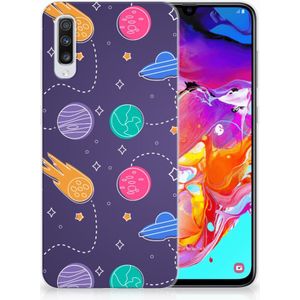 Samsung Galaxy A70 Silicone Back Cover Space