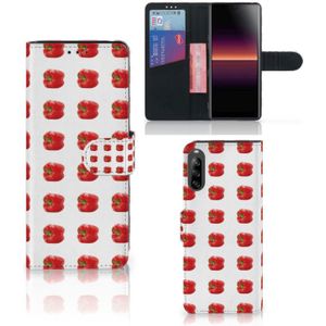 Sony Xperia L4 Book Cover Paprika Red