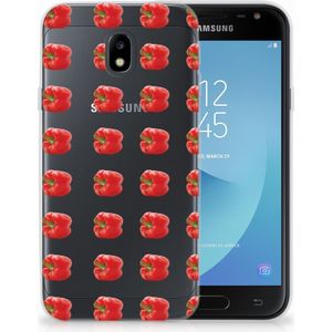 Samsung Galaxy J3 2017 Siliconen Case Paprika Red