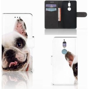 Nokia 7 Telefoonhoesje met Pasjes Franse Bulldog