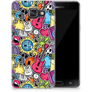 Samsung Galaxy A3 2016 Silicone Back Cover Punk Rock