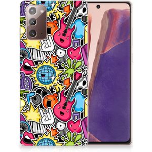 Samsung Note 20 Silicone Back Cover Punk Rock