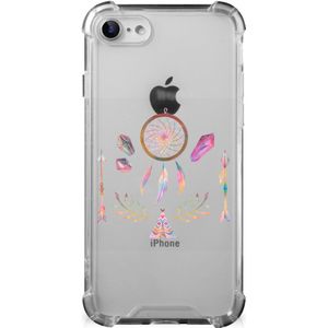 iPhone SE 2022/2020 | iPhone 8/7 Stevig Bumper Hoesje Boho Dreamcatcher